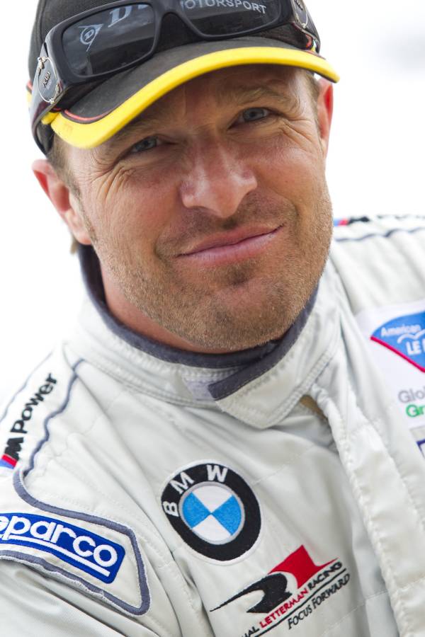 BMW Rahal Letterman Racing Driver Bill Auberlen at the 2010 ALMS Sebring ...