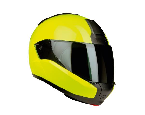 Fresco color para la nueva casco BMW Motorrad System 6 amarillo fluorescente