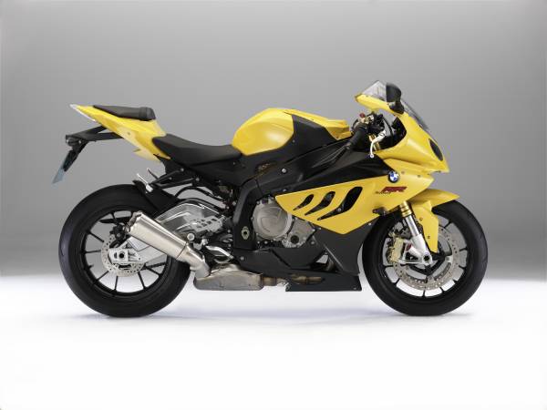 Yellow bmw hot sale bike