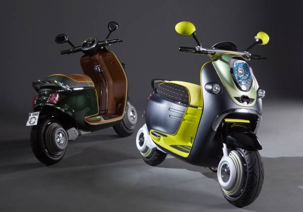  Diversión de conducción urbana con cero emisiones: el MINI Scooter E Concept.