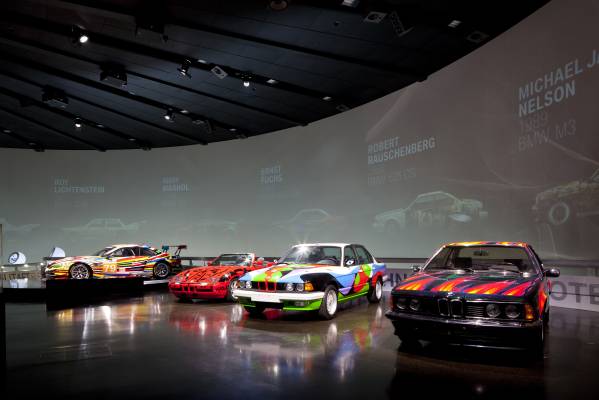 BMW Art Car exhibition at the BMW Museum, October 6, 2010 to June