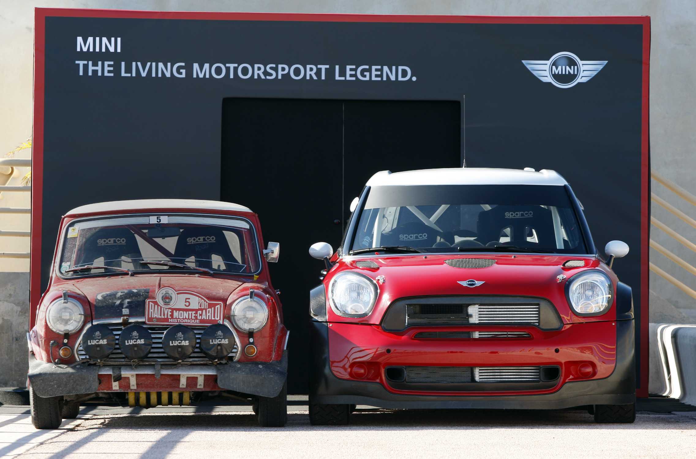 MINI on Rallye Monte Carlo Historique. MINI WRC meets 1968 Cooper