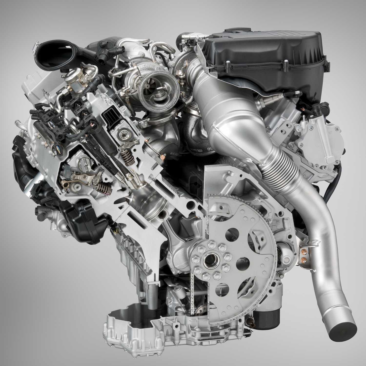 BMW TwinPower Turbo V8-Cylinder Petrol Engine (04/2012)