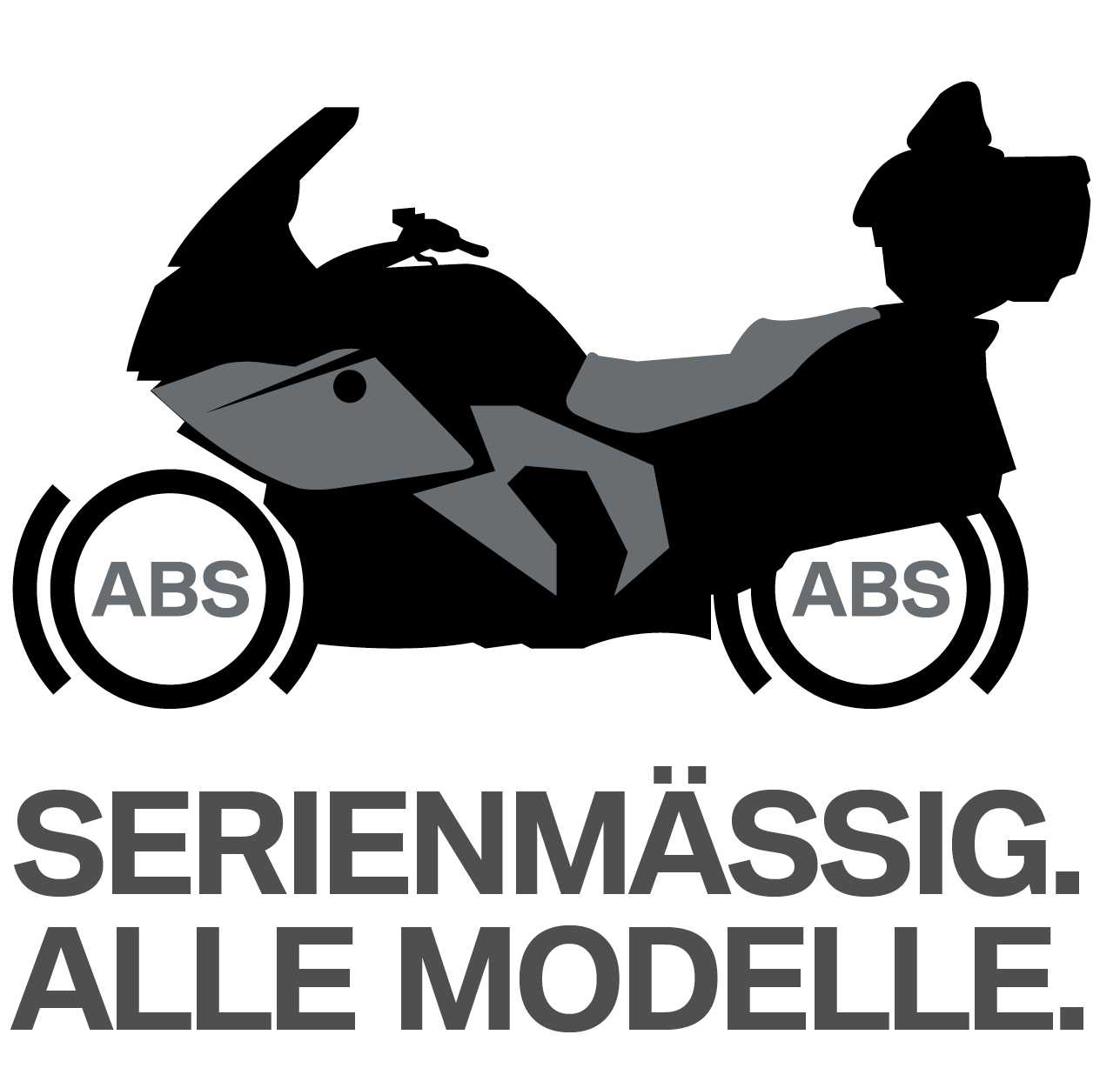  Logo  BMW Motorrad  ABS Standard  on all Models 07 2012 