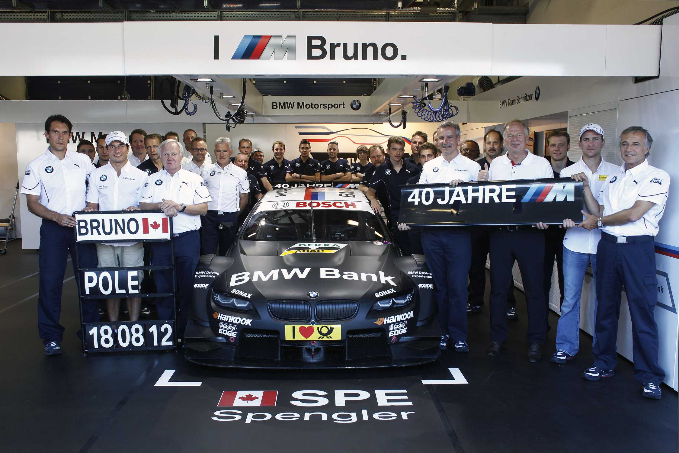 Second Pole Position Of The 2012 Dtm Season For Bmw And Spengler Four Bmw M3 Dtms In The Top Ten At The Nurburgring