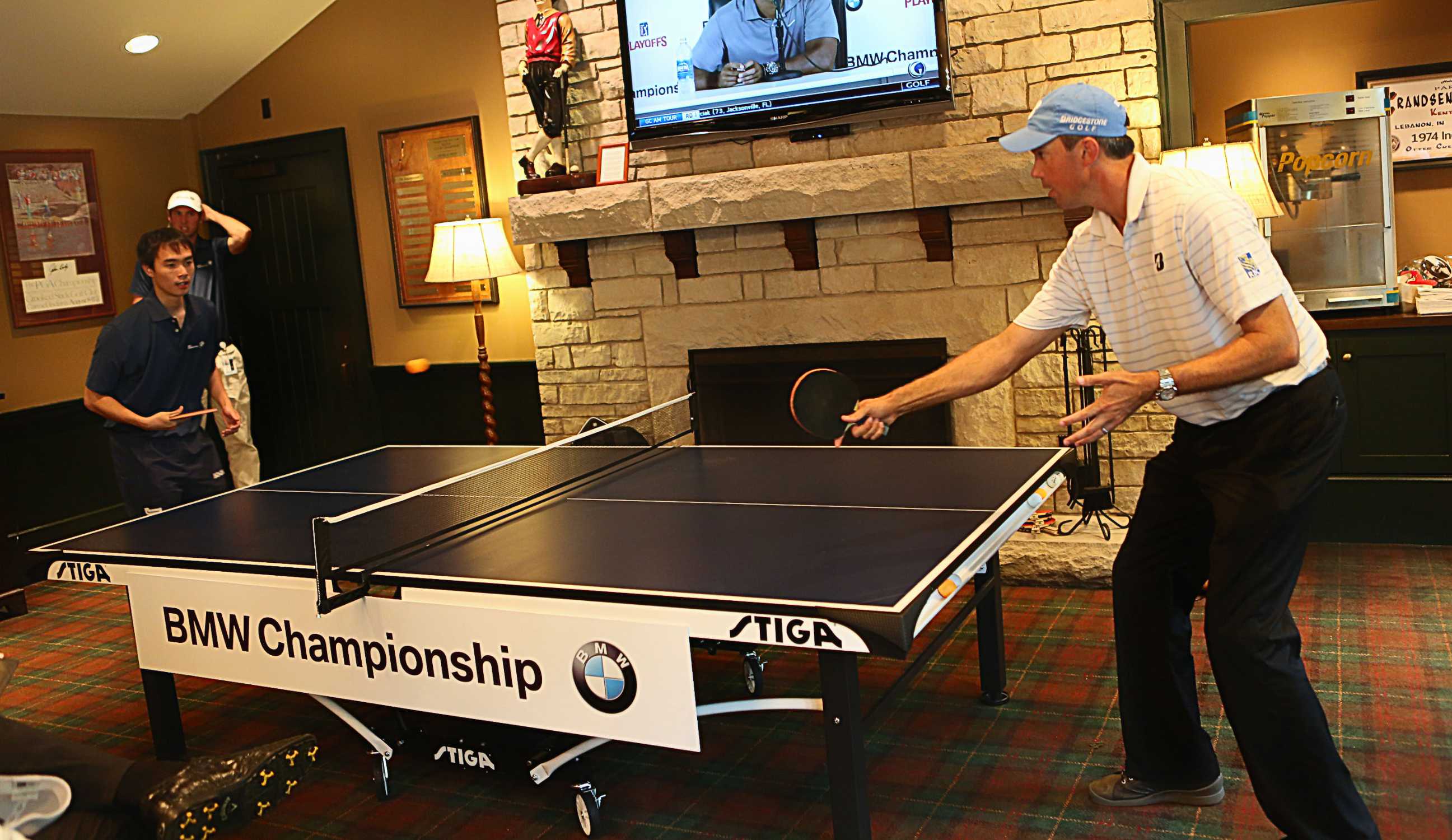 U.S. Table Tennis Olympian Timothy Wang Took On PGA TOUR Pros including  Phil Mickelson and Matt Kuchar at the 2012 BMW Championship