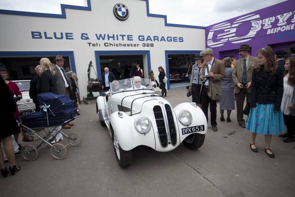 BMW Group Classic in celebratory mood at the Goodwood Revival 2013. BMW  Group Classic spotlights two landmark occasions at the legendary classic  car and motorcycle event in England: “90 years of BMW