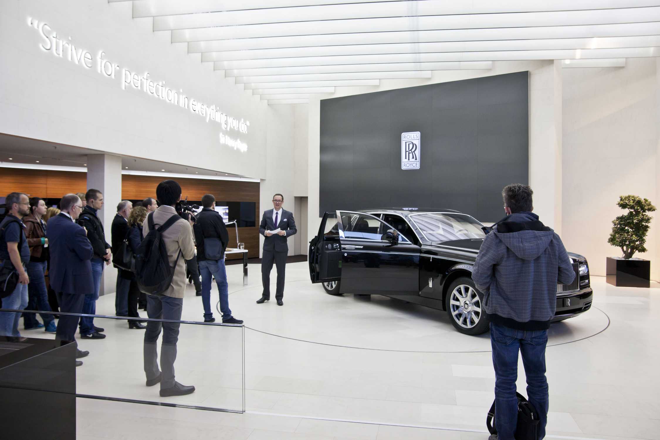 ROLLS-ROYCE MOTOR CARS EXHIBITIONS IN THE BMW WELT