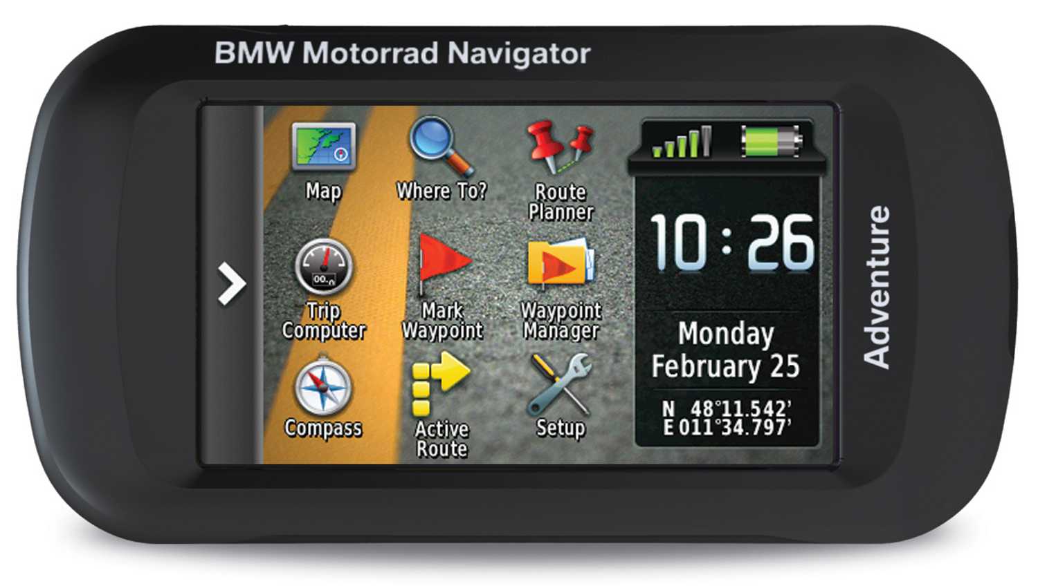 BMW Motorrad Navigator Adventure.