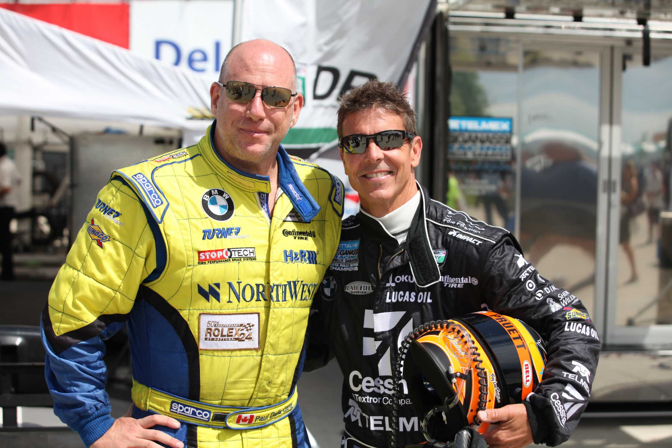 BMW drivers Paul Dalla Lana (No. 94 Turner Motorsport M3) and Scott ...