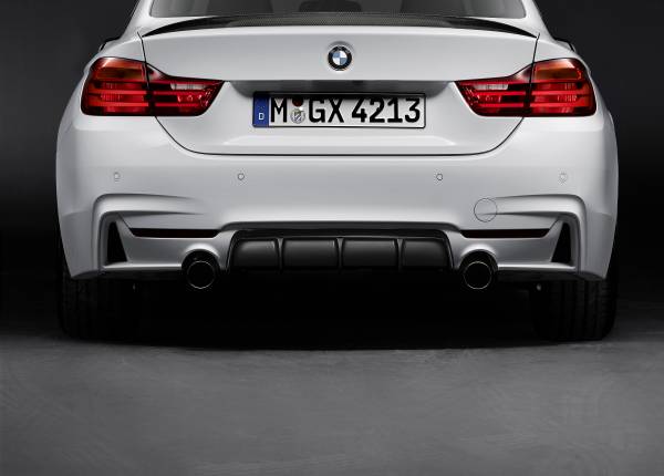 The new BMW 4 Series Coupe with M Performance Parts (8/2013)