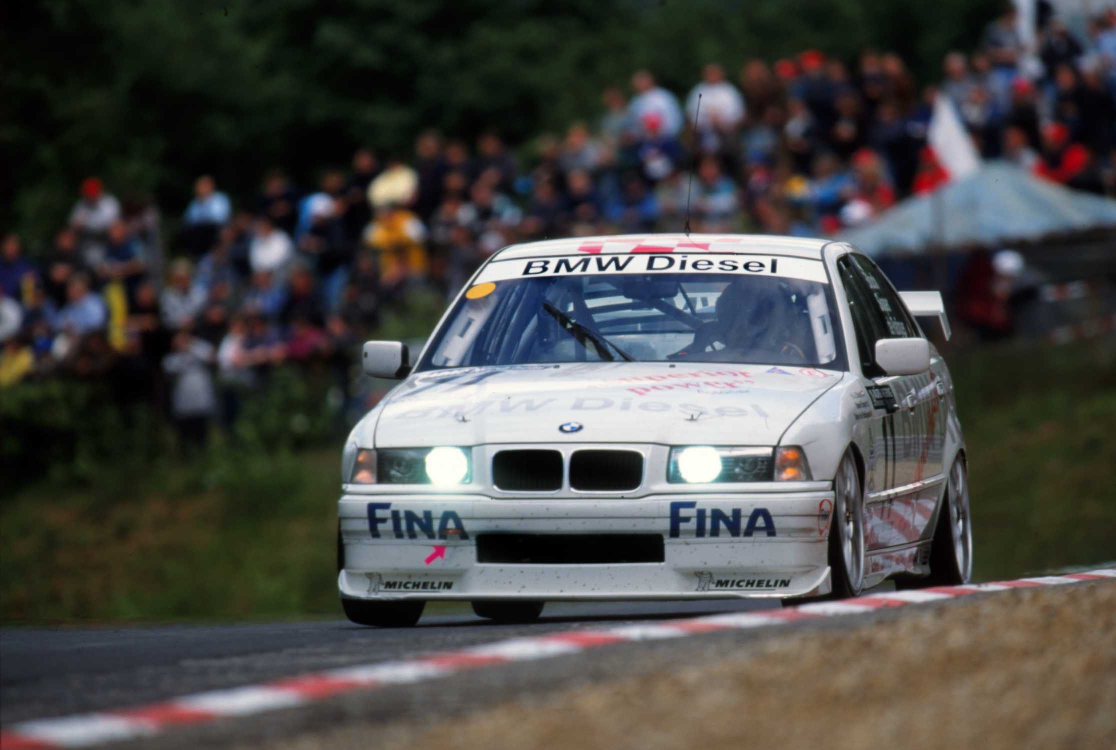 30 years BMW diesel engines, BMW 320d, 24h race at Nürburgring, 1998 ...