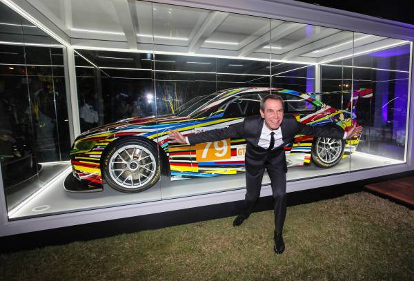 USA製 90s BMW Group Fine Art ロンT 観音像　アートt Art Cars: The Good, the Bad and the Ugly (and, of Course, Jeff
