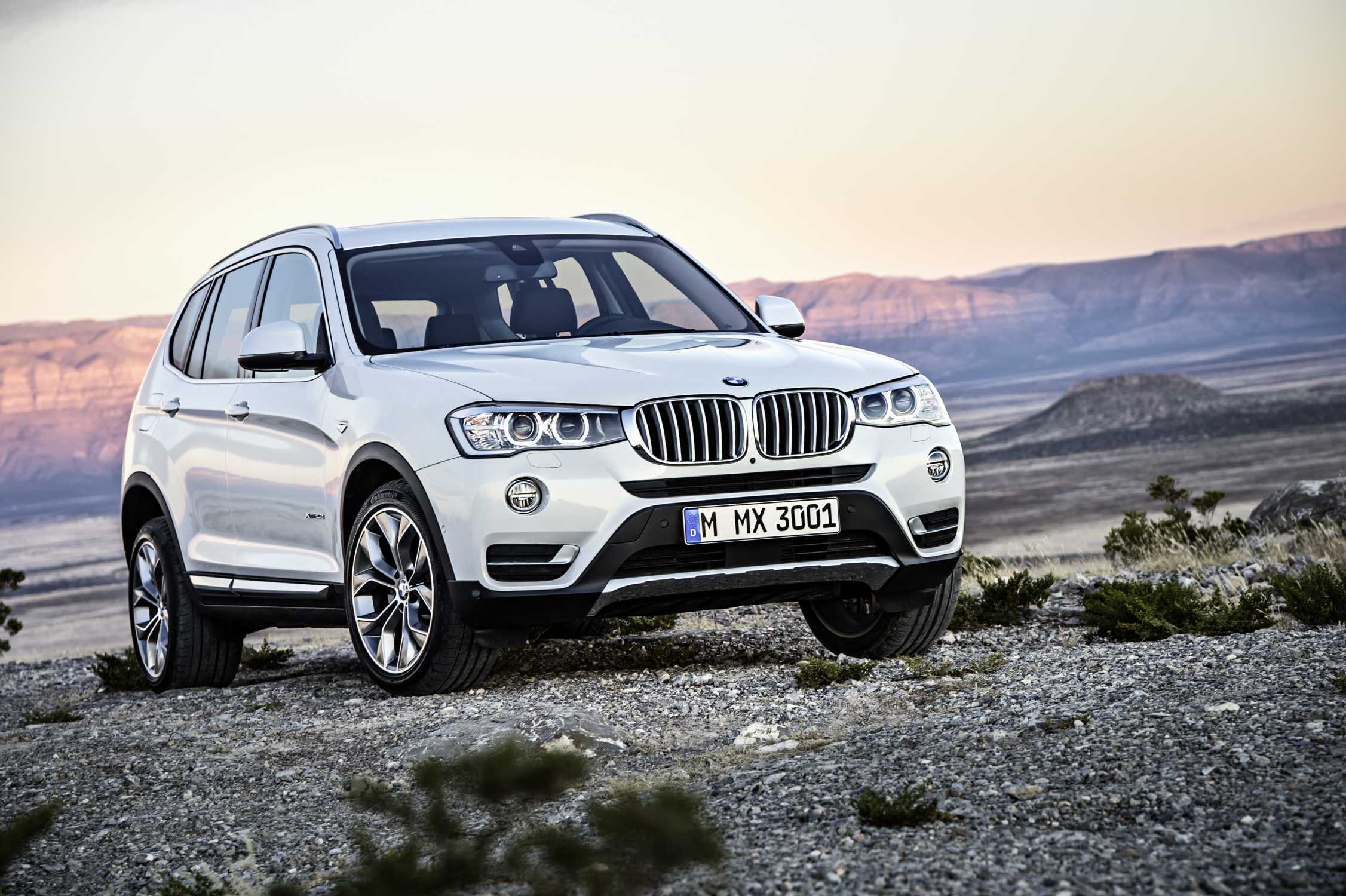 Specs for all BMW F25 X3 LCI versions