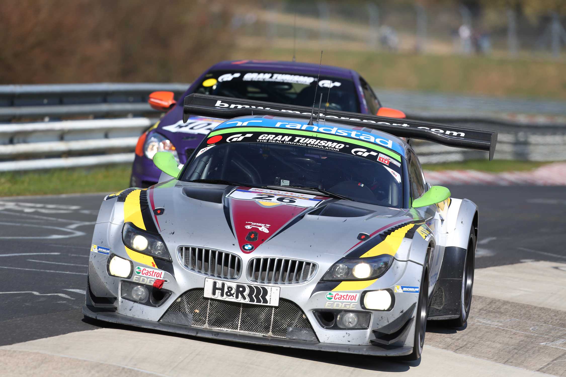 BMW z4 gt3 салон