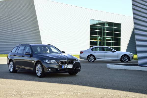 The new BMW 5 Series.