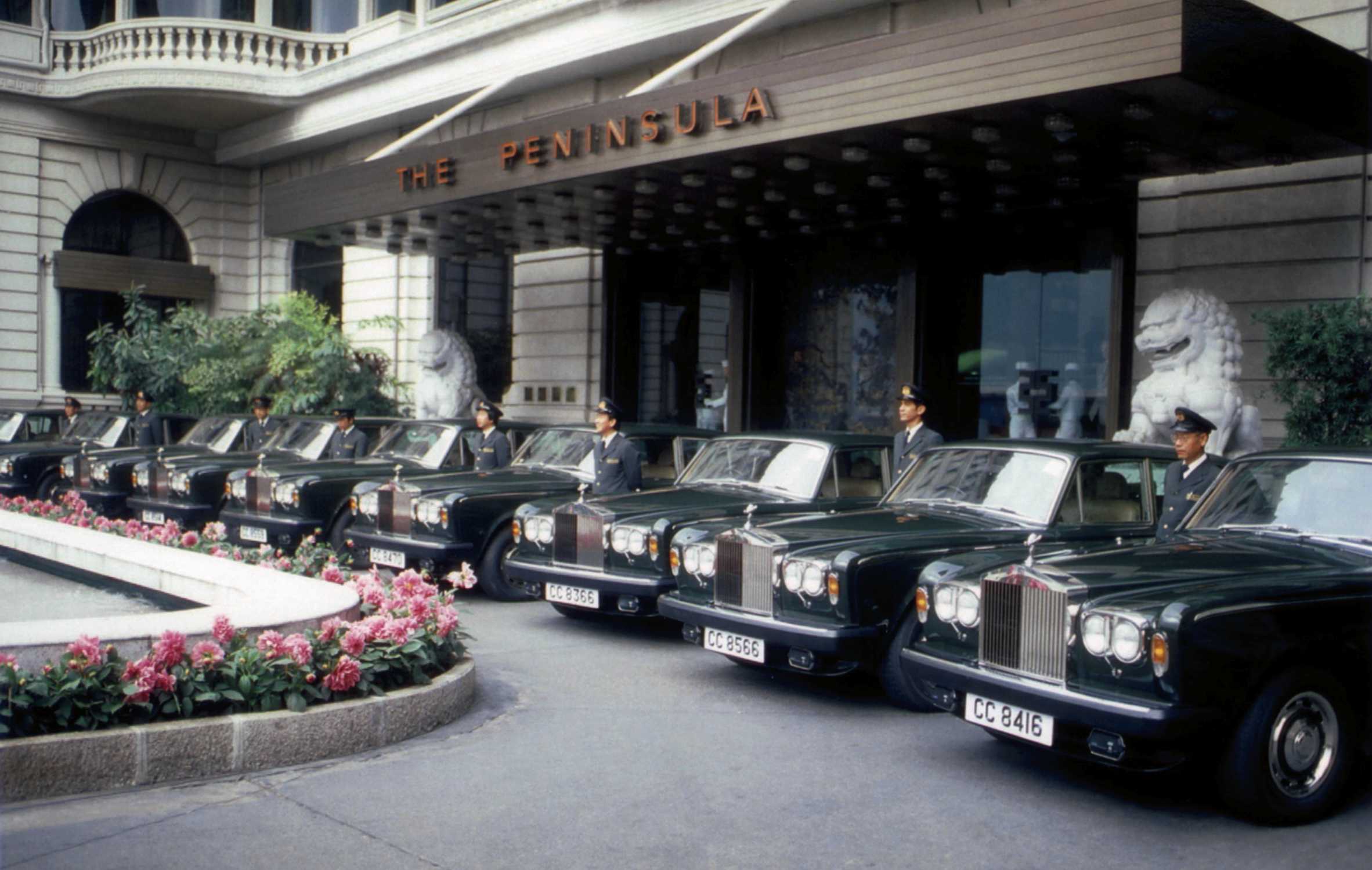 hotel peninsula hong kong rolls royce