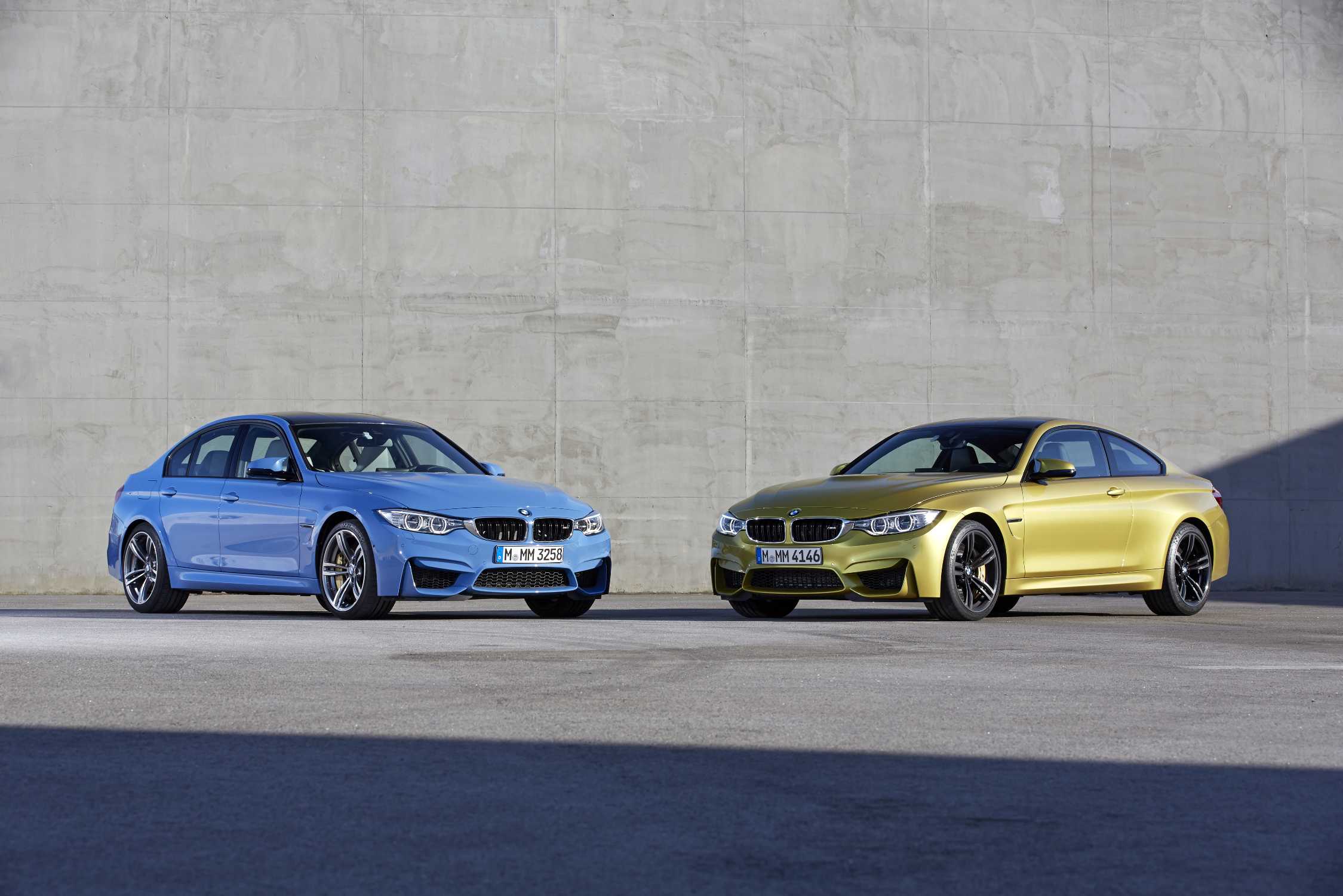 The New Bmw M3 Sedan And New Bmw M4 Coupe