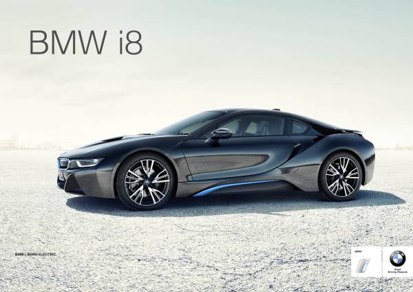 Eher cool als öko : Werbekampagne für BMW i8 - WELT