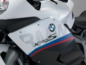 BMW K 1300 S Motorsport, Black storm metallic, Light white, Lupine blue metallic (07/2014)