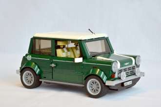 The classic Mini as a LEGO set. (07/2014)