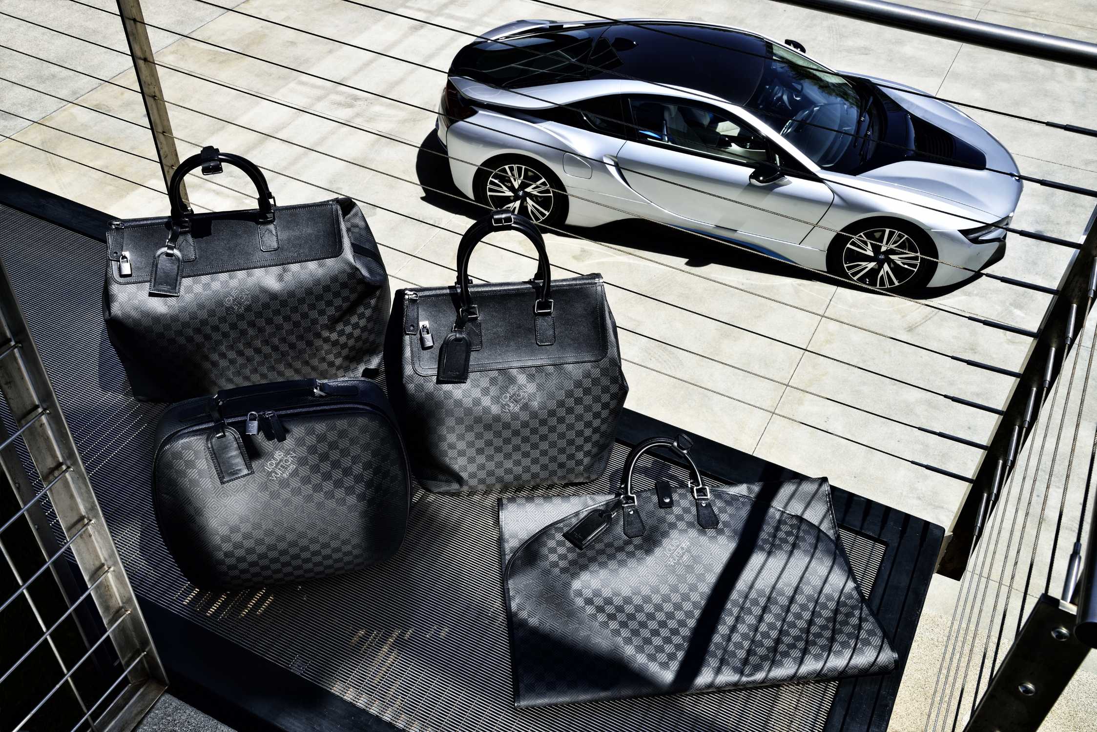 Louis Vuitton Luggage Set For Bmw I8!!!