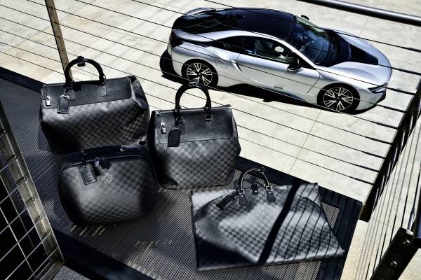 For a few thousand dollars, you can have this Louis Vuitton BMW i8 Luggage  Set