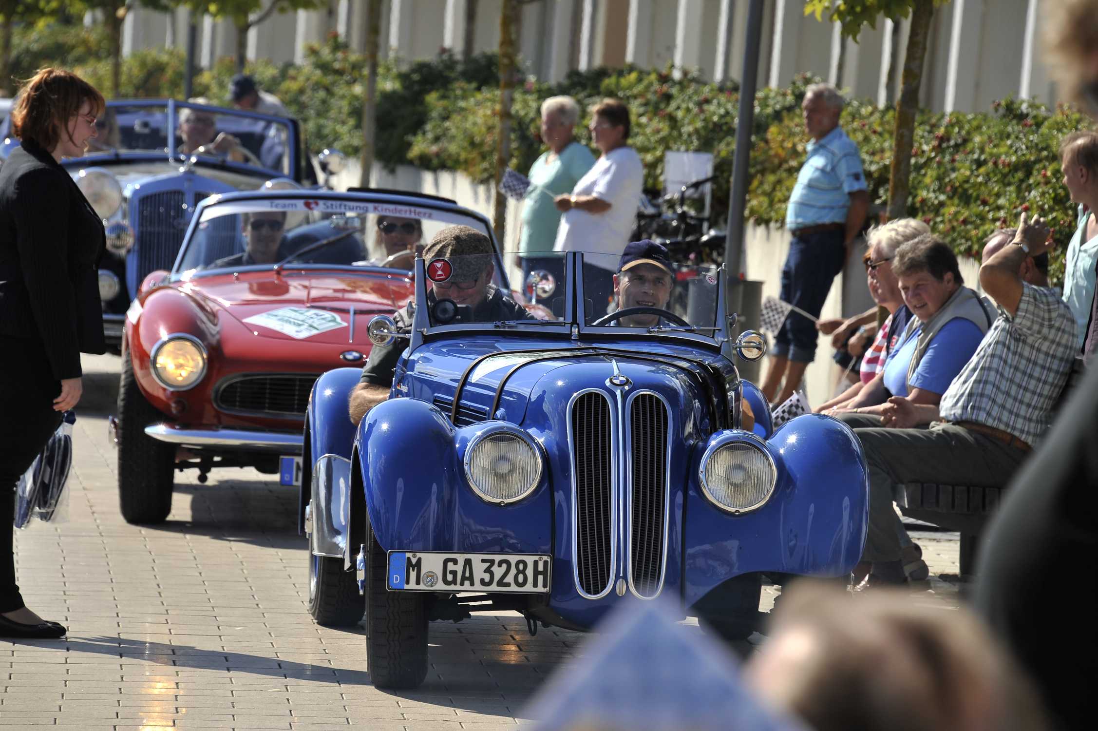BMW Group Classic auf der Rallye Hamburg-Berlin 2014, (08/2014)