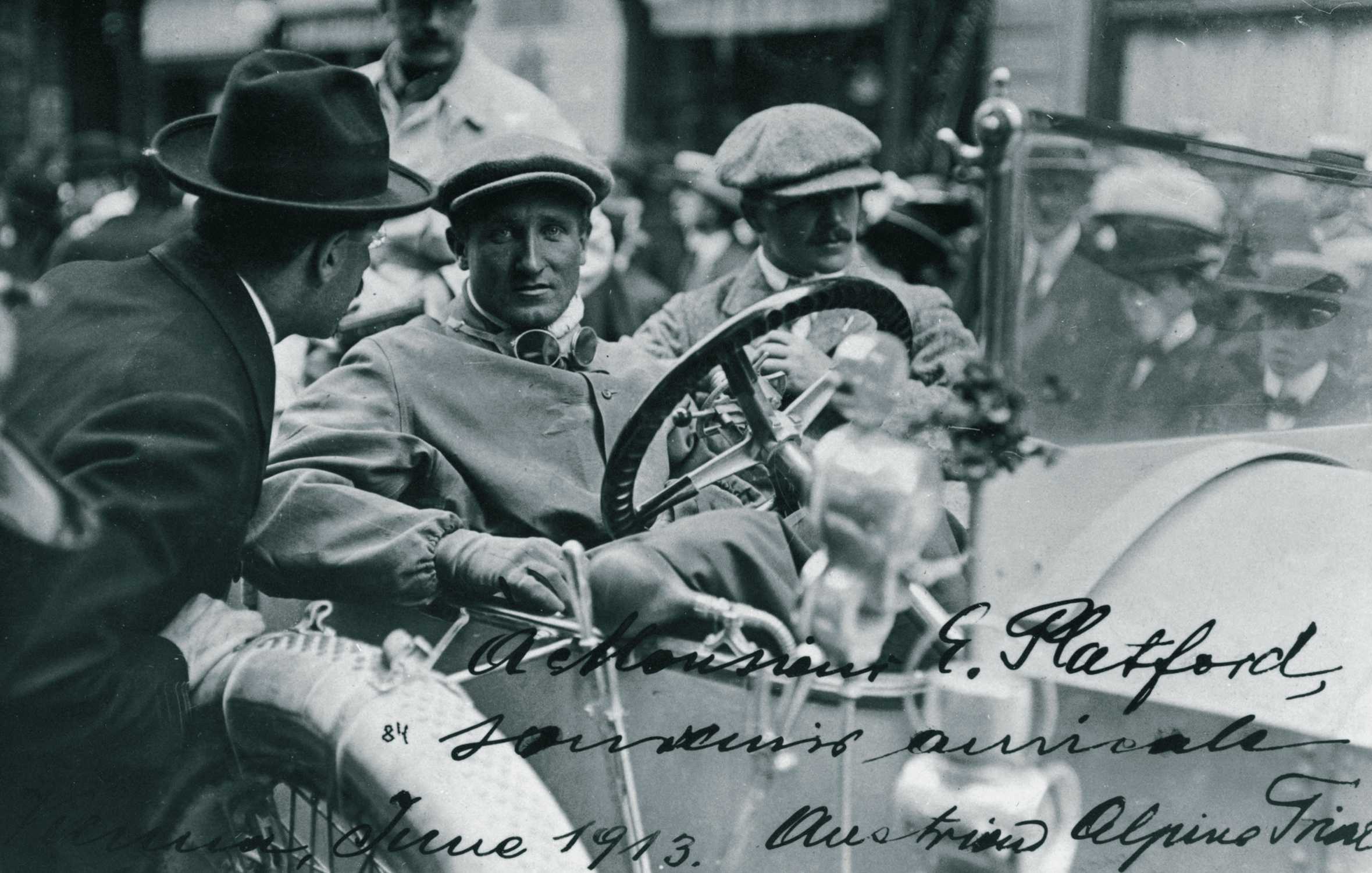 ERIC PLATFORD, 1913 ALPENFAHRT