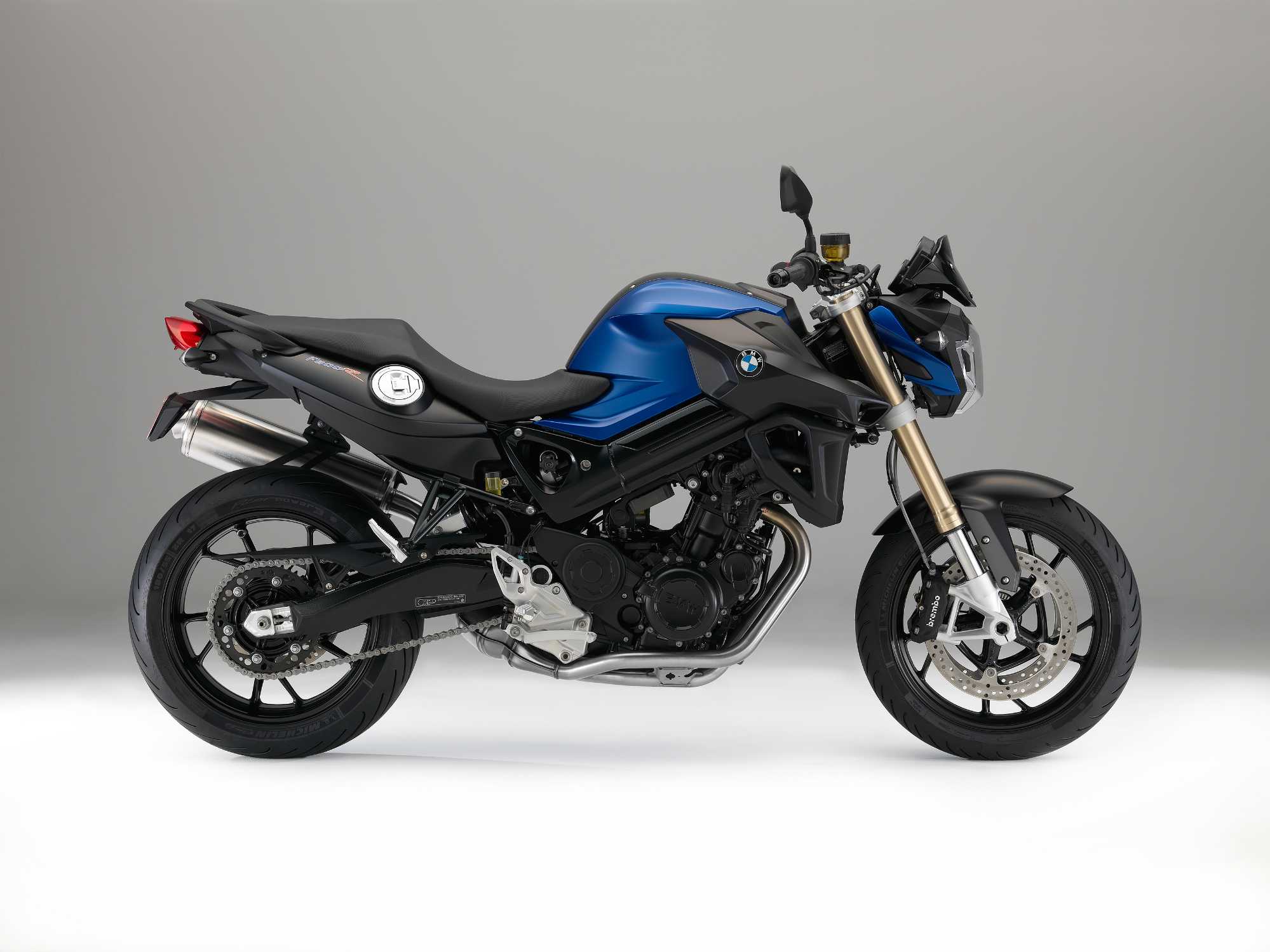 BMW F800R синий рестайлинг