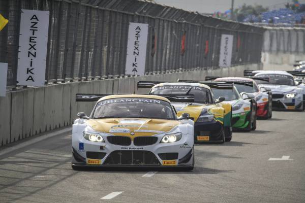 BMW works driver Alessandro Zanardi Strong BMW Z4 GT3 but no luck