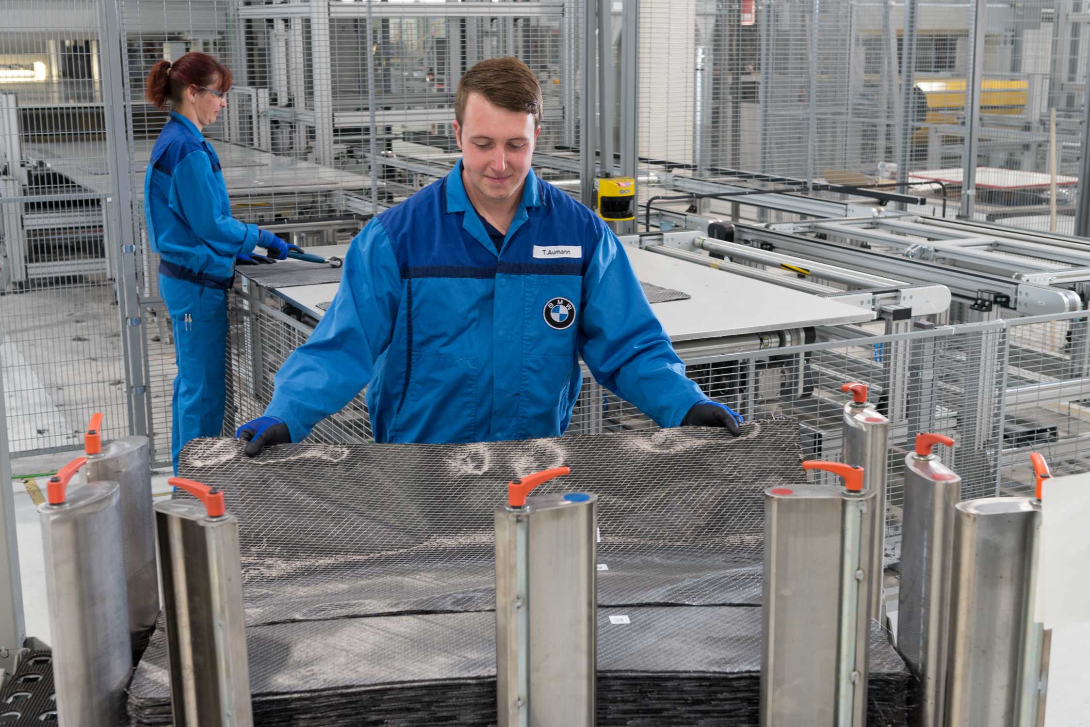 BMW Group Plant Wackersdorf CFRP production stacking (12/2014)