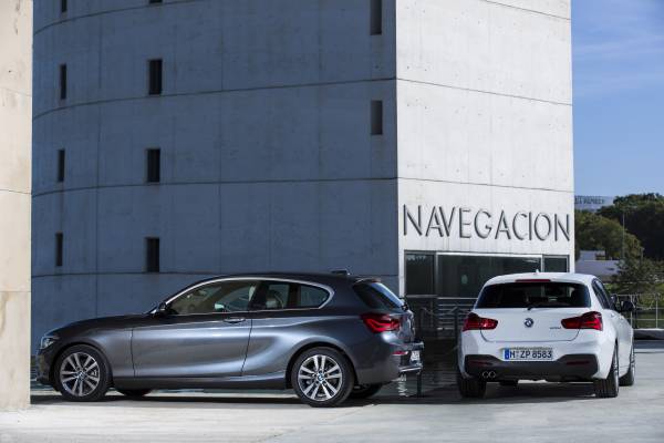 The new BMW 1 Series model range.
