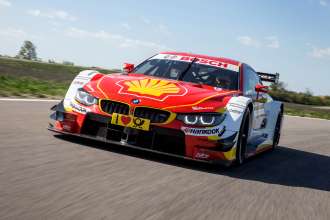 Munich (DE), 16th February 2015. Shell BMW M4 DTM, Premium Technology Partner Shell Helix Ultra, design, livery. This image is copyright free for editorial use. © BMW AG (2/2015).