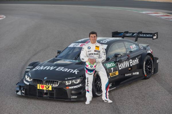 First appearance of the 2015 season for the BMW M4 DTM.