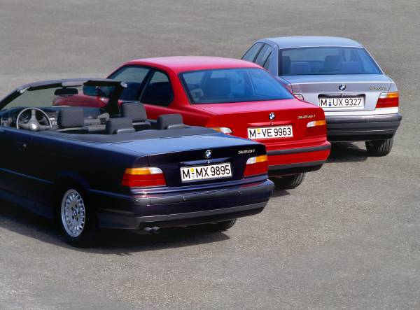 40 Jahre BMW 3er Reihe.