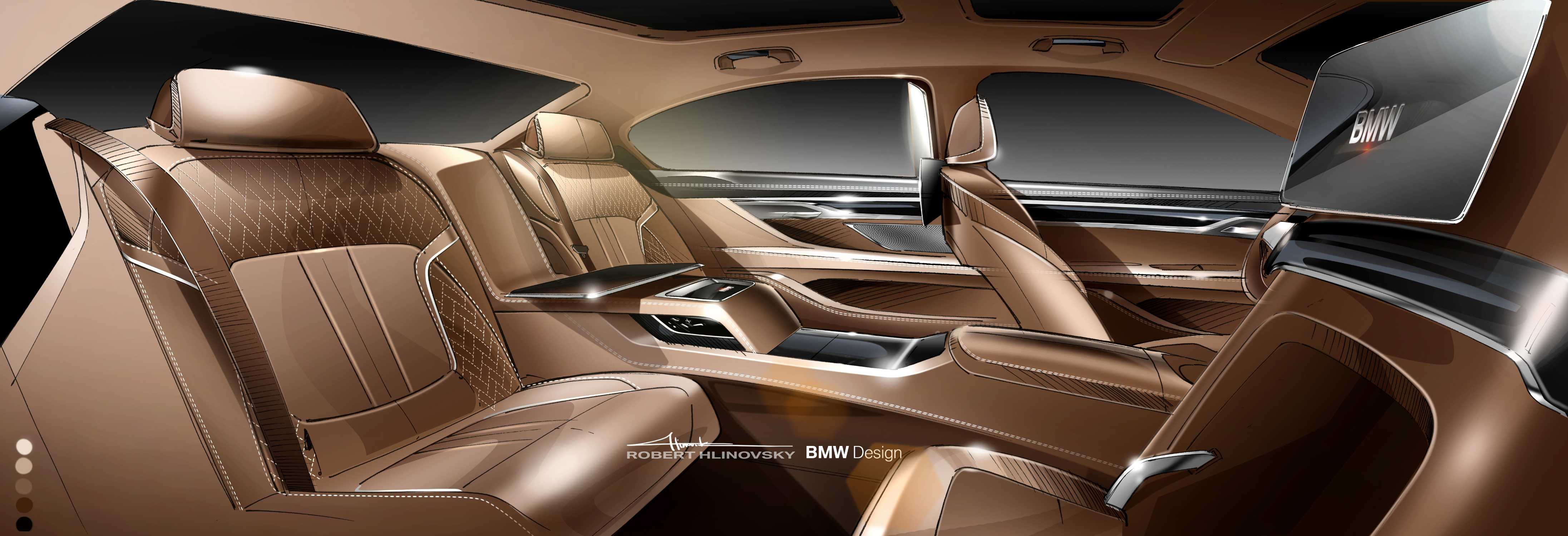 the new bmw 7 series interior sketch bmw individual