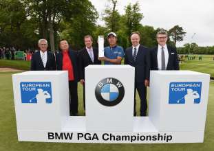 BMW PGA Championship, 24th May 2015 - Prizegiving. © BMW AG (5/2015)