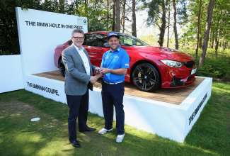 BMW PGA Championship, 24th May 2015 - Graeme Grieve, Chief Executive BMW Group UK and Ireland, Andrew Johnston. © BMW AG (5/2015)