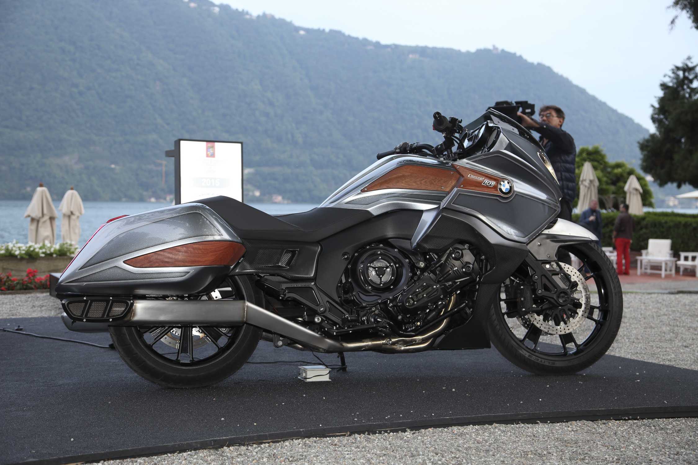 La Bmw Motorrad Concept 101 Al Concorso Deleganza Villa Deste 2015 052015