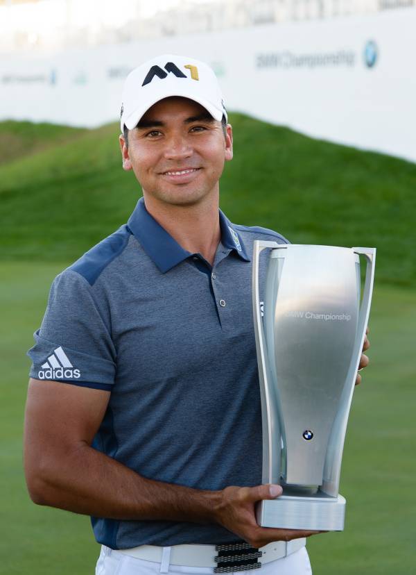 Annoteren pensioen Jong Jason Day Wins the 2015 BMW Championship at Conway Farms Golf Club.
