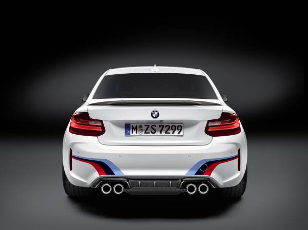 Accesorios BMW M Performance para el nuevo BMW M2 Coupé