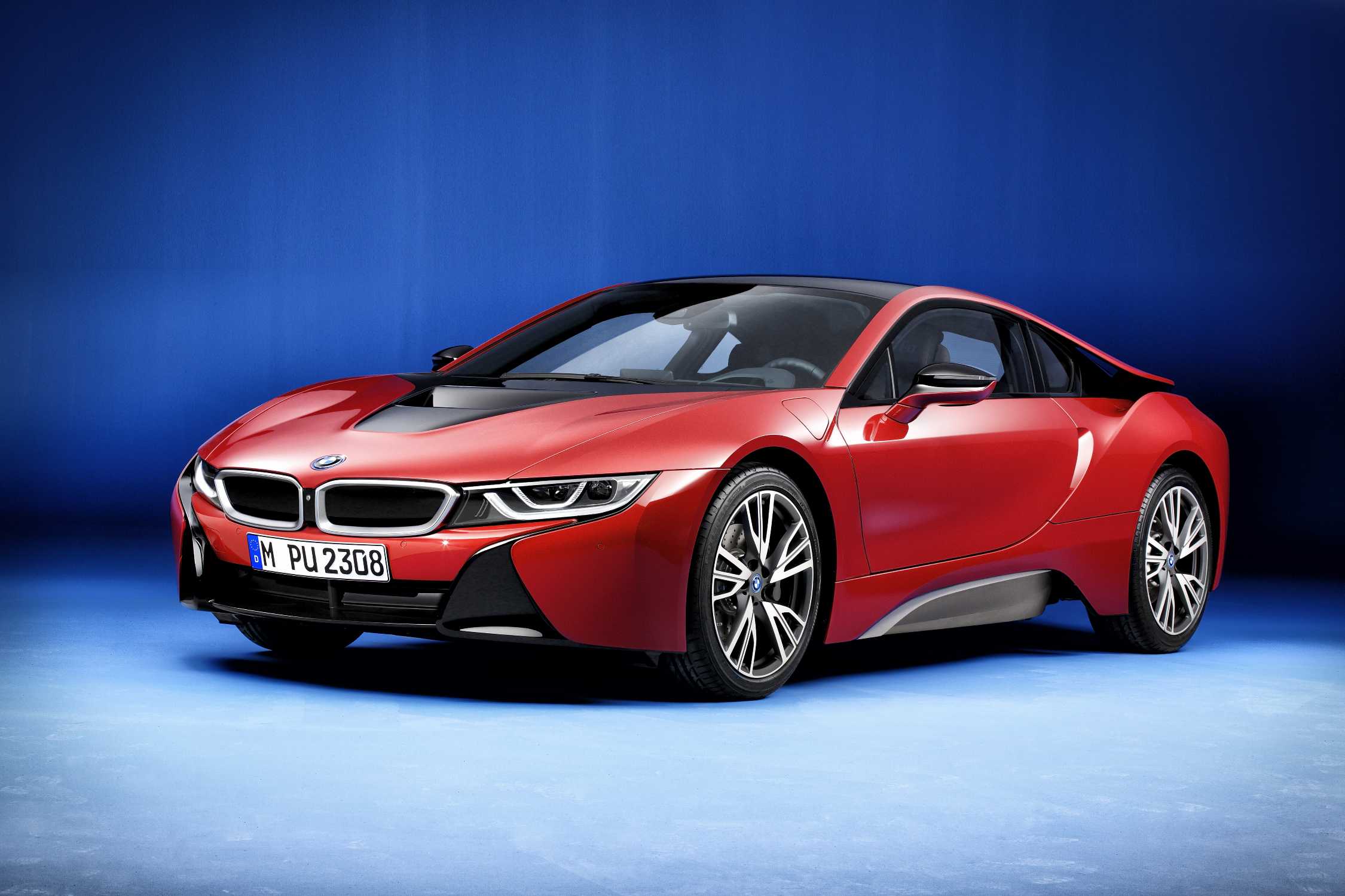 The 2016 BMW i8 Lime Green Sports car. This would be a pretty good