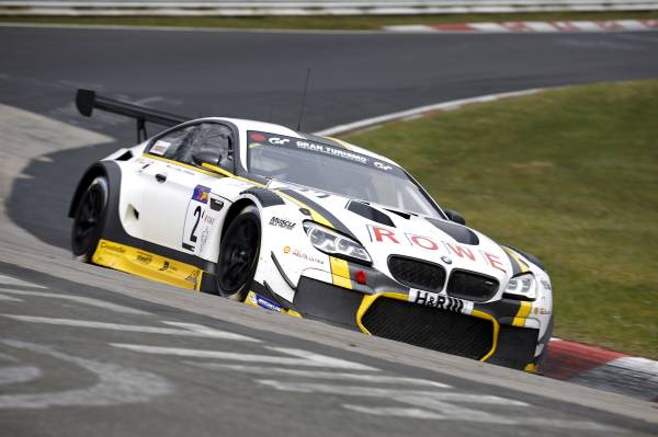 BMW M6 GT3 celebrates race debut at the Nürburgring Nordschleife.