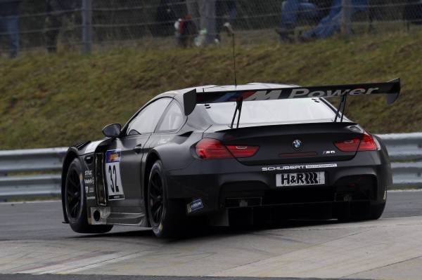 BMW M6 GT3 celebrates race debut at the Nürburgring Nordschleife.