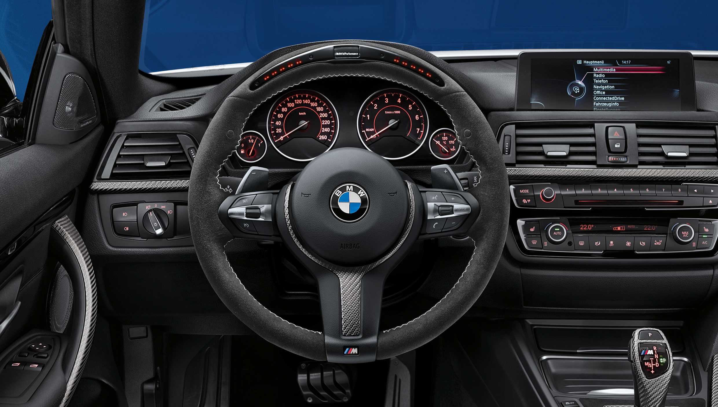Für BMW 3 4er Serie F30 F31 F32 F33 F34 F36 M Alcantara Auto Schalthebel  Panel