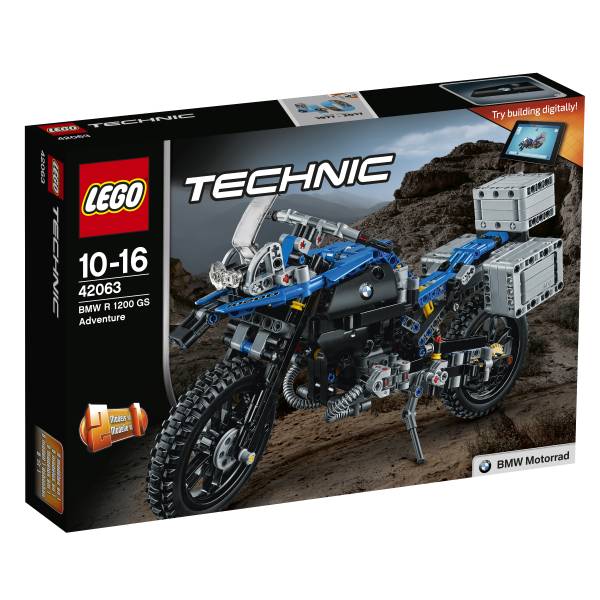 The motorcycle season sees an early January start with the LEGO® Technic  BMW R 1200 GS Adventure.