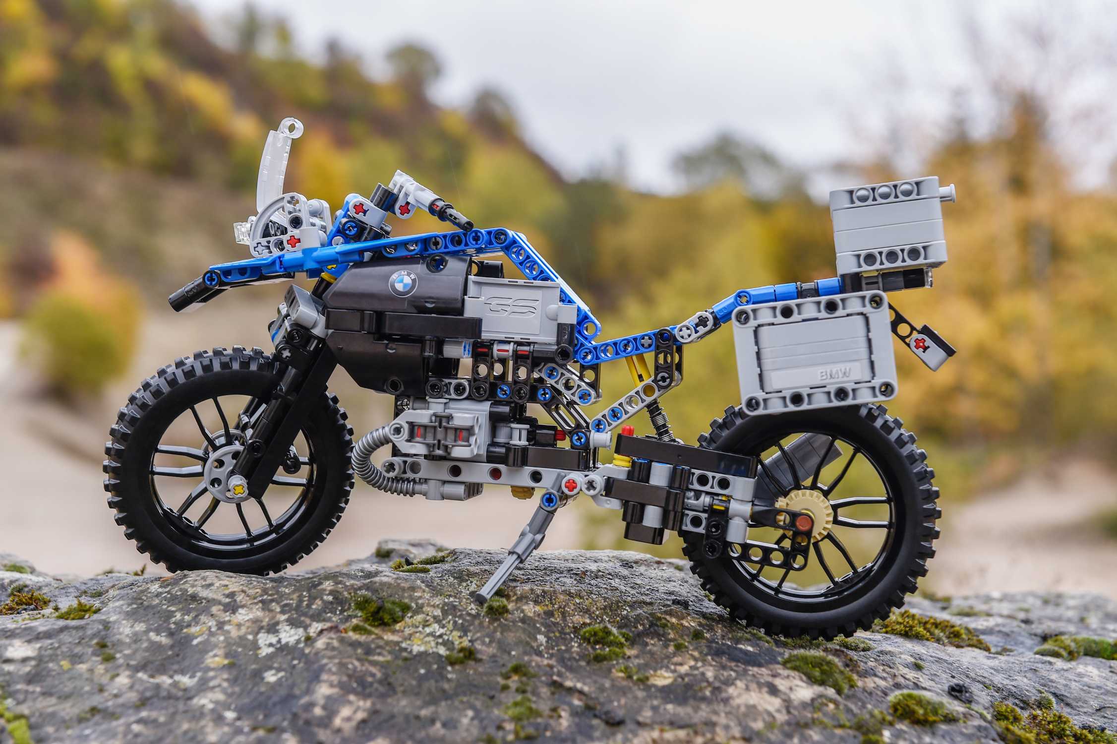 Lego Technic conjunto retirado 42063-BMW R 1200 GS Adventure-Nuevo Y Sellado