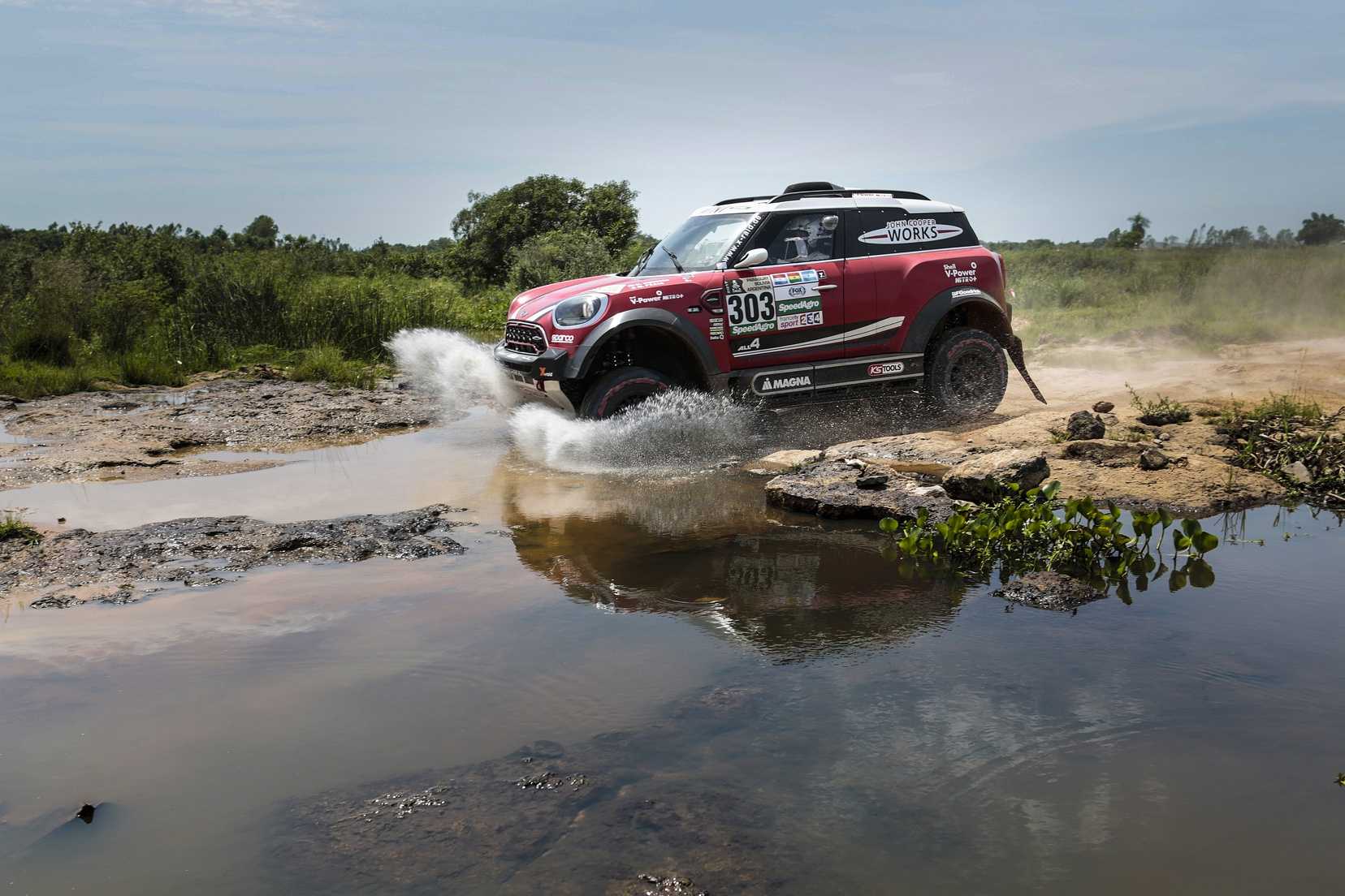 2017 Dakar, Mikko Hirvonen (FIN), Michel Perin (FRA), MINI John Cooper ...