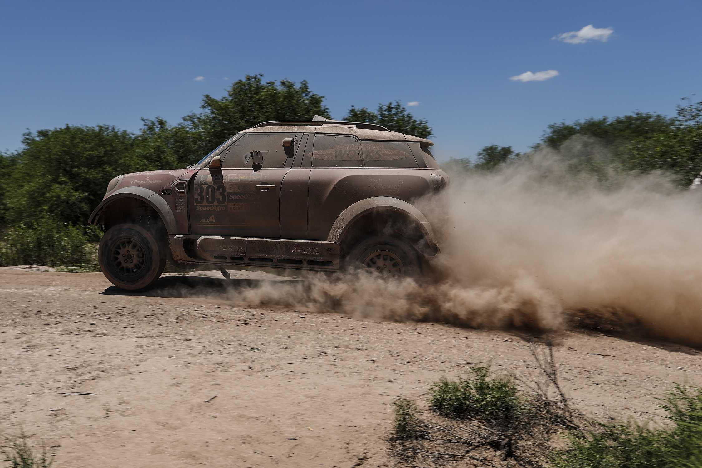 2017 Dakar, Mikko Hirvonen (FIN), Michel Perin (FRA), MINI John Cooper ...